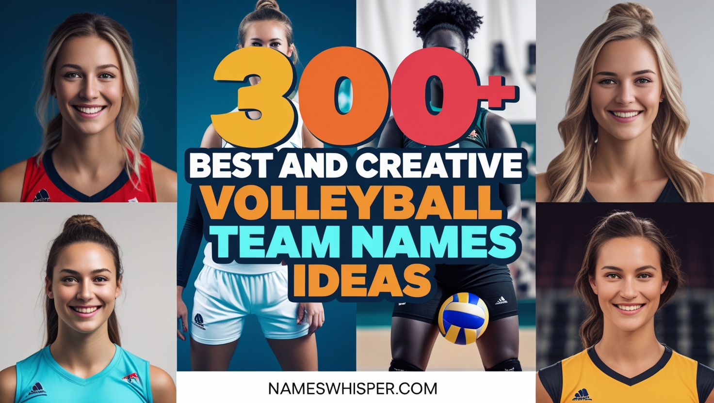 300+ best and creative volleyball team names ideas