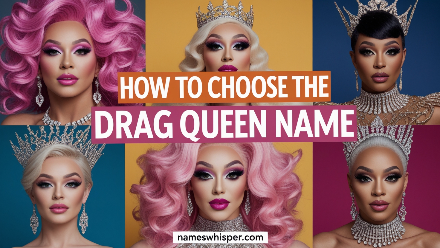 Fierce & Fabulous: How to Choose the Best Drag Queen Name